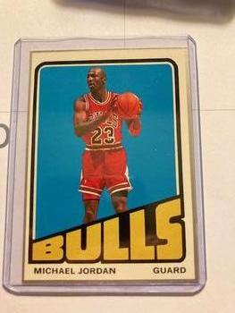 1992 Baseball Card Presents #1 Michael Jordan Front