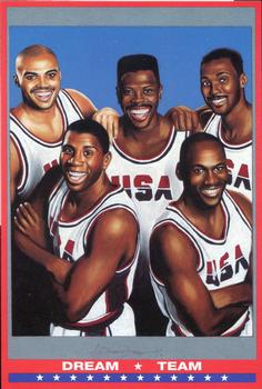 1992 Collectors' Chronicle Magazine Dream Team (Canada) #NNO Dream Team - 5" x 7" Front