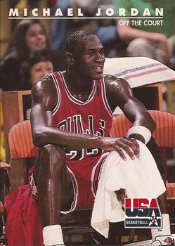 1992 SkyBox USA #41 Michael Jordan Front