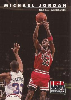 1992 SkyBox USA #45 Michael Jordan Front
