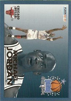 1992-93 Fleer - All-Stars #6 Michael Jordan Front