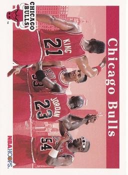 1992-93 Hoops #269 Chicago Bulls Front