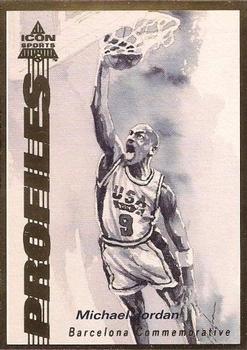 1992-93 Icon Sports Barcelona Commemorative #18 Michael Jordan Front