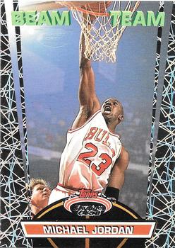 1992-93 Stadium Club - Beam Team Members Only #1 Michael Jordan Front