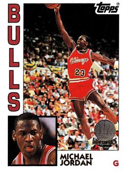 1992-93 Topps Archives - Gold #52 Michael Jordan - 1984 Topps Front