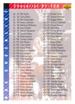 1992-93 Upper Deck #200 Checklist: 91-200 - VAR: Hologram on back is 1993 style (Upper Deck text and diamond logo) Front
