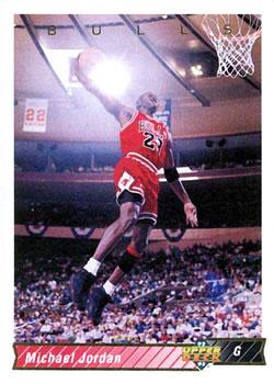 1992-93 Upper Deck European (French) #118 Michael Jordan Front