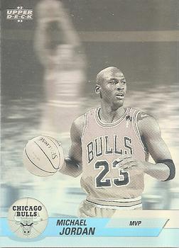 1992-93 Upper Deck European (Italian) - Award Winner Holograms #EB9 Michael Jordan Front