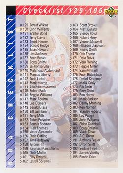 1992-93 Upper Deck European (Italian) #255 Checklist 129-255 Front