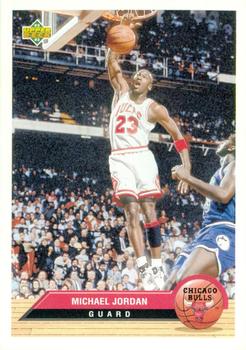 1992-93 Upper Deck McDonald's - Chicago Bulls #CH4 Michael Jordan Front