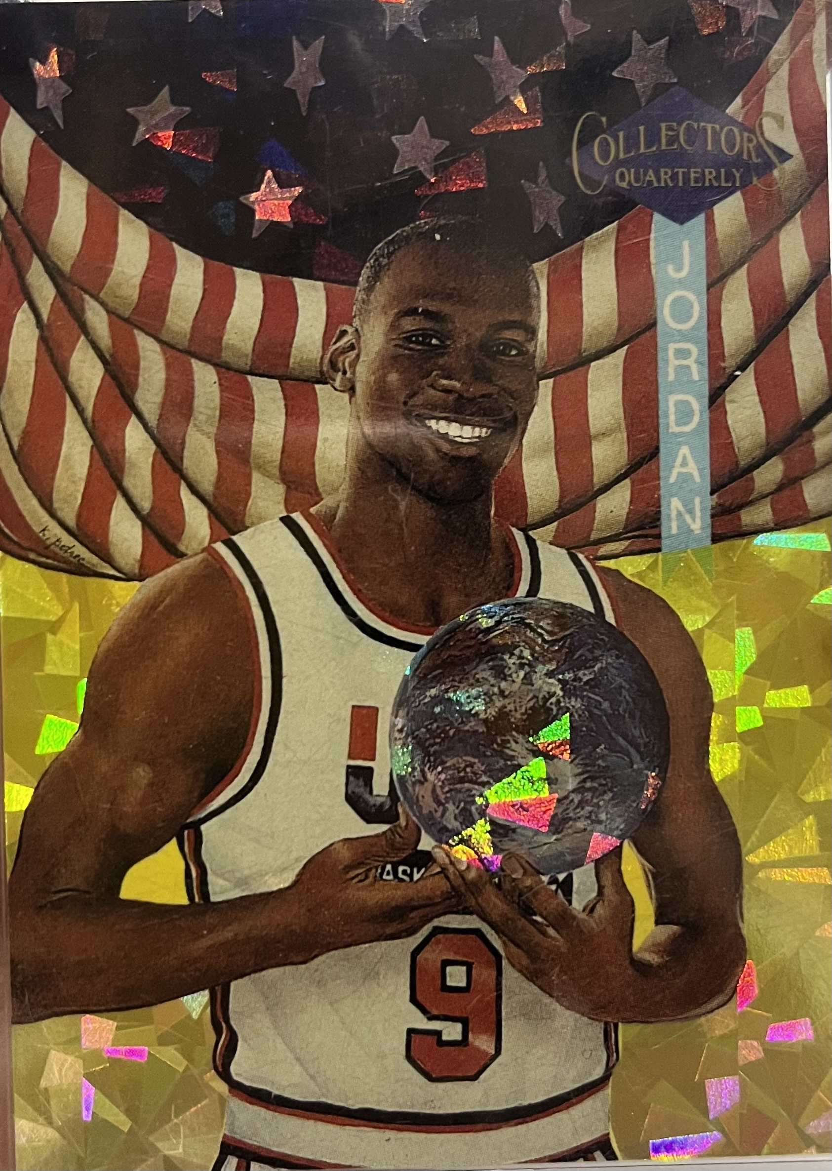 1993 Collectors Quarterly Prototypes #3 Michael Jordan Front