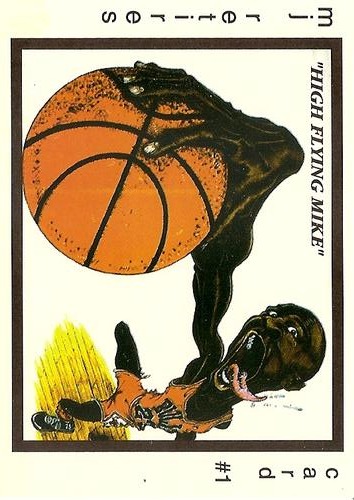 1993 First Amendment Publishing Skinnies #120 Jordan Retires Front