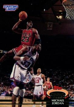 1993 Kenner Starting Lineup Cards #29SL Michael Jordan Front