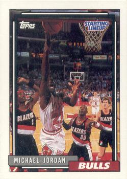 1993 Kenner Starting Lineup Cards #58SL Michael Jordan Front