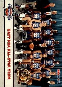 1993-94 Hoops - Fifth Anniversary Gold #281 East NBA All-Star Team Front