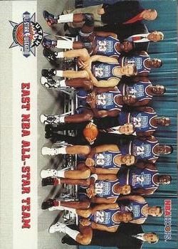 1993-94 Hoops #281 East NBA All-Star Team Front