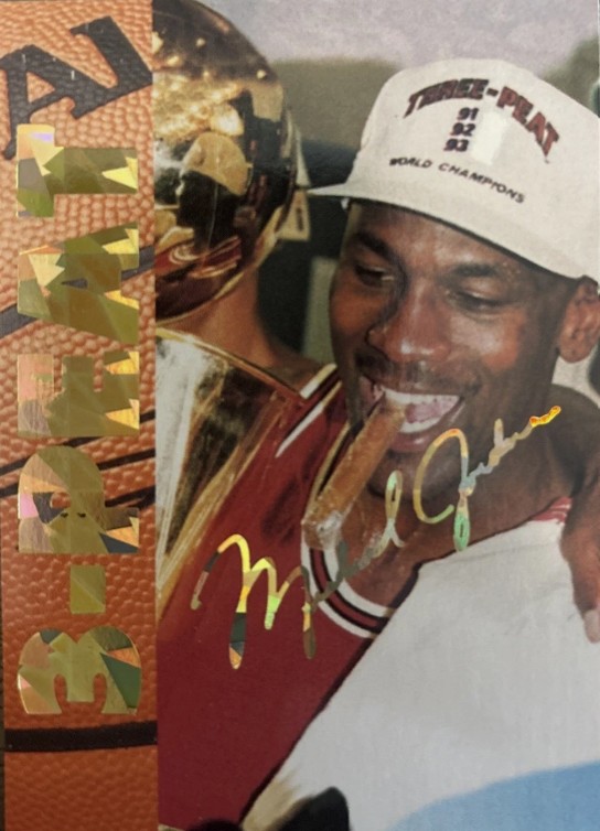 1993-94 Sports Stars USA #NNO Michael Jordan - 3-Peat Front