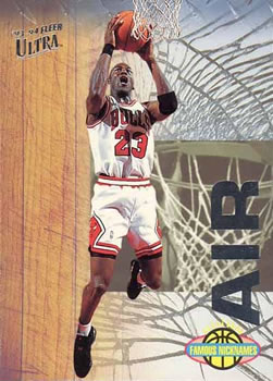 1993-94 Ultra - Famous Nicknames #7 Michael Jordan - (Air) Front