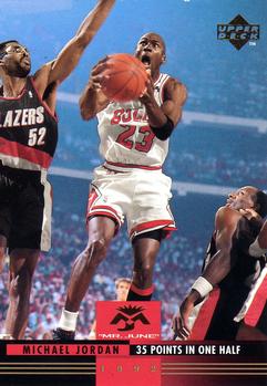1993-94 Upper Deck - Michael Jordan Mr. June #MJ4 Michael Jordan - 35 Points in One Half Front