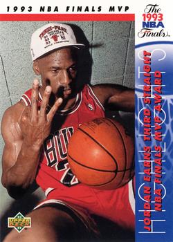 1993-94 Upper Deck #204 Michael Jordan - 1993 NBA Finals MVP Front