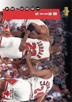 1993-94 Upper Deck #213 Chicago Bulls Front