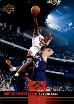 1993-94 Upper Deck German #172 Michael Jordan / 55-Point Game Front