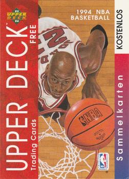 1993-94 Upper Deck German #NNO Michael Jordan - Set Card Front