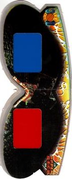1993-94 Upper Deck Pro View - 3D Glasses #NNO Michael Jordan Front