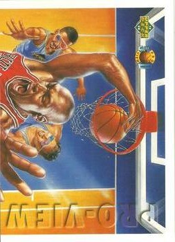 1993-94 Upper Deck Pro View #109 Michael Jordan Front