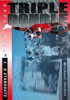 1993-94 Upper Deck Spanish - Triple Double #TD2 Michael Jordan Front