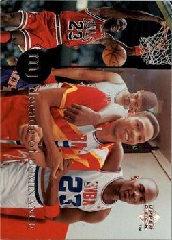 1994 Upper Deck Jordan Rare Air - Decade of Dominance #J4 Michael Jordan Front