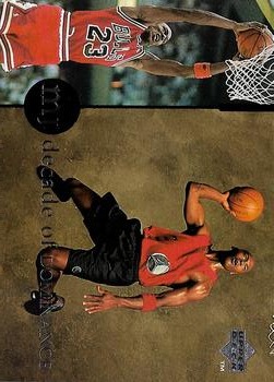 1994 Upper Deck Jordan Rare Air - Decade of Dominance #J5 Michael Jordan Front