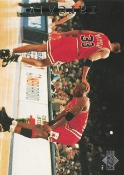 1994 Upper Deck Jordan Rare Air #20 Michael Jordan / Scottie Pippen Front
