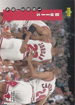 1994 Upper Deck McDonald's Teams (French) #4 Chicago Bulls Front