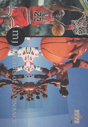 1994 Upper Deck Michael Jordan Rare Air Jumbo #4 Michael Jordan - Rare Air #69 Front