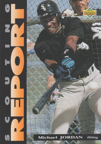 1994 Upper Deck Minor League - Scouting Report Jumbo #SR1 Michael Jordan Front