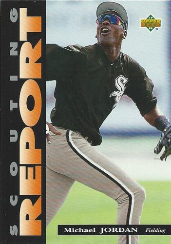 1994 Upper Deck Minor League - Scouting Report Jumbo #SR2 Michael Jordan Front
