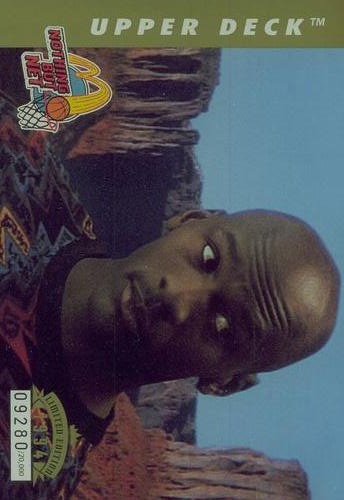 1994 Upper Deck Nothing But Net - Jumbo #5 Michael Jordan Front
