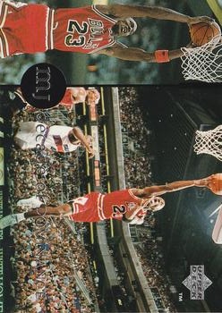 1994-95 Collector's Choice German - Michael Jordan Rare Air Decade of Dominance #J8 Michael Jordan Front