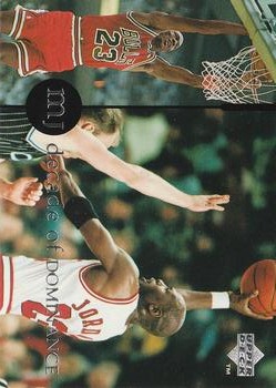 1994-95 Collector's Choice German - Michael Jordan Rare Air Decade of Dominance #J9 Michael Jordan Front