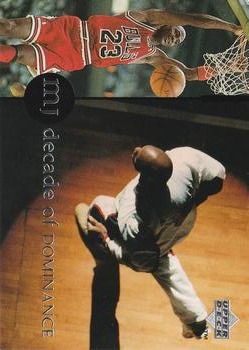 1994-95 Collector's Choice Italian - Michael Jordan Rare Air Decade of Dominance #J1 Michael Jordan Front