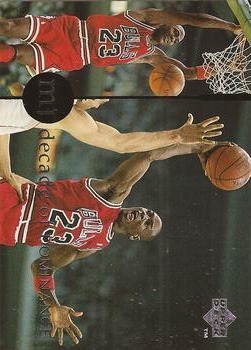 1994-95 Collector's Choice Italian - Michael Jordan Rare Air Decade of Dominance #J10 Michael Jordan Front
