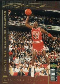 1994-95 Collector's Choice Italian #213 Michael Jordan - 1987-88 NBA Slam-Dunk Champion Front