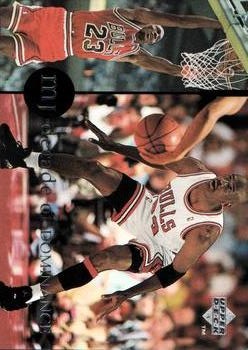 1994-95 Collector's Choice Spanish - Michael Jordan Rare Air Decade of Dominance #J6 Michael Jordan Front