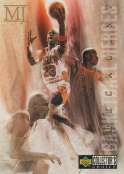 1994-95 Collector's Choice Spanish #219 Michael Jordan - Checklist: 211-219 Front