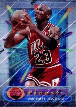 1994-95 Finest #331 Michael Jordan - VAR: #23 jersey Front
