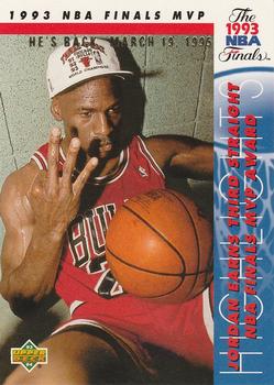 1994-95 Upper Deck - Michael Jordan He's Back Reprints #204 Michael Jordan - 1993-94 Upper Deck Front