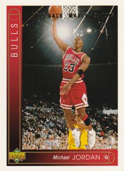 1994-95 Upper Deck - Michael Jordan He's Back Reprints #23 Michael Jordan - 1993-94 Upper Deck Front