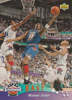 1994-95 Upper Deck - Michael Jordan He's Back Reprints #425 Michael Jordan - 1992-93 Upper Deck Front
