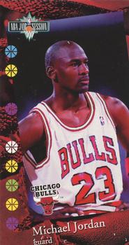 1995 Fleer Jam Session Game #P1 Michael Jordan Front